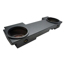 Fits 2002-2013 Chevy Avalanche Custom Dual 12" Sub Box Enclosure -Rhino Coated