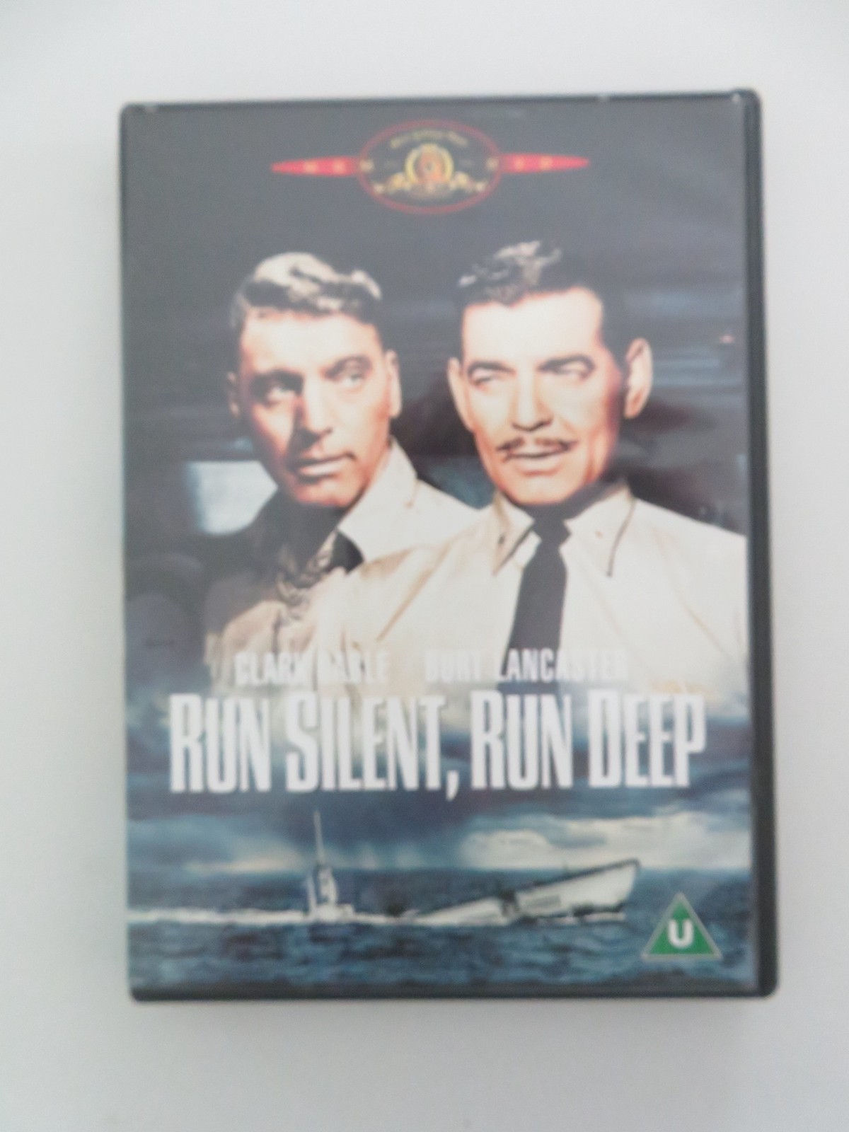 RUN SILENT RUN DEEP (DVD) CLARK GABLE BURT LANCASTER 1958 REGION 2