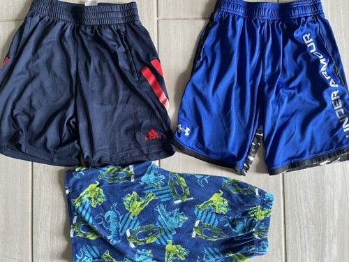 HUGE 36 PCS BOY MIXED CLOTHES LOT UA, NIKE, ADIDAS Size 10-12 “Read Description” - Picture 3 of 21