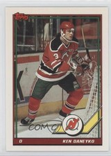 1991-92 Topps Ken Daneyko #118 2u3