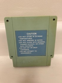 Rare NES Captain Comic 5 Screw Cart Misprint Error Sticker Upside Down Green