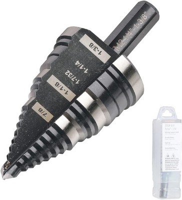 Step Drill Bit Set