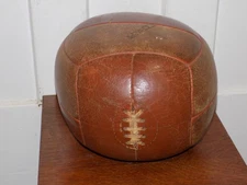 Vintage Leather Medicine Exercise Heavy Ball