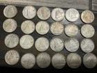 Lot of 24 Canadian 80% Silver Dimes and 1 92% silver dime