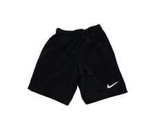 Nike Boys Black Mesh Athletic Shorts Size S 6-7 Swoosh
