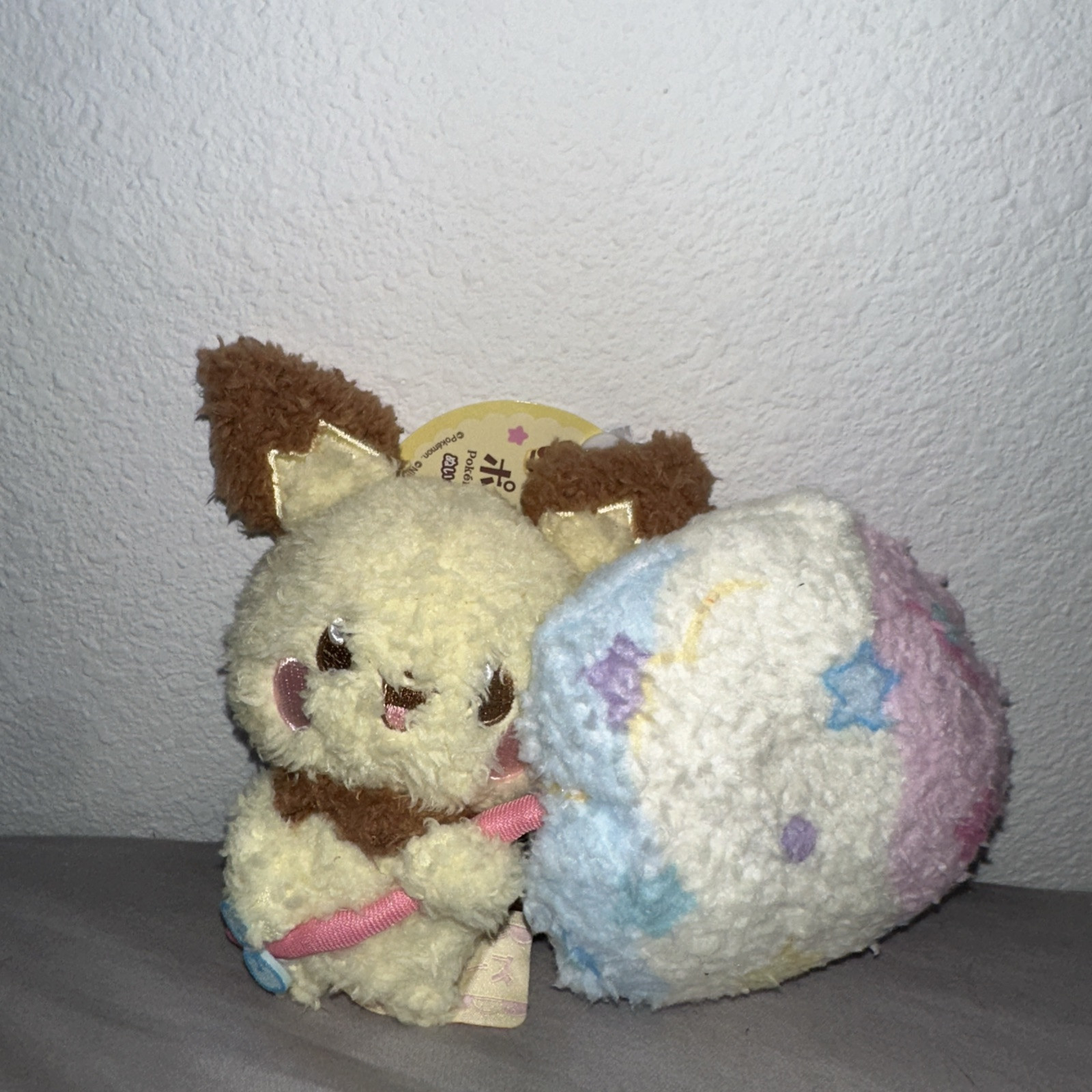 Pokemon Peaceful Place Pokepeace Pichu Sweets Ver. Stuffed Toy Doll JAPAN PSL