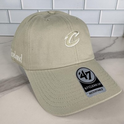 Cleveland Cavaliers Hat Cap Strap Back Mens One Size Gray NBA Basketball '47