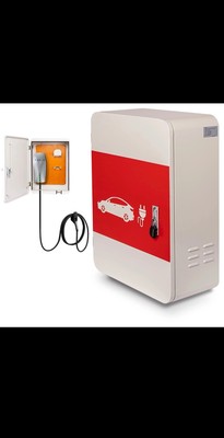 Pochar Tesla Charger Station Box, 28'' x 20'' x 10'' Indoor Outdoor Cable Box