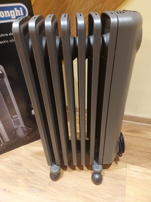 DeLonghi Radia S 1.5kW Oil Filled Radiator Grey TRRS0715E.G | eBay