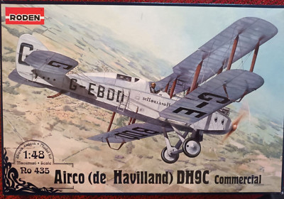 Airco de Havilland DH9C Commercial * Roden 1:48 Flugzeug Bausatz