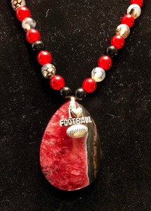 New-NFL-Atlanta-Falcons-NC-State-Wolfpack-Red-Black-White-Game-Day-Boho-Necklace
