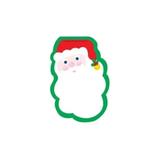 Creative Shapes Notepad Santa Face Mini
