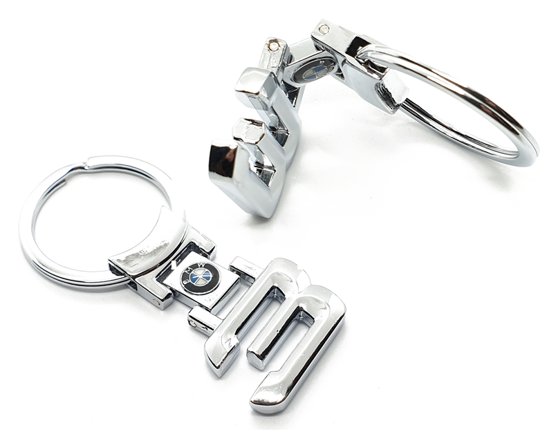 Portachiavi BMW Serie 1 Acciaio Cromato Stemma Fregio Logo Touring 114 116 118 120 123 - Meloni - Foto 6