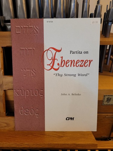 * John Behnke: Partita on Ebenezer; organ (Concordia)