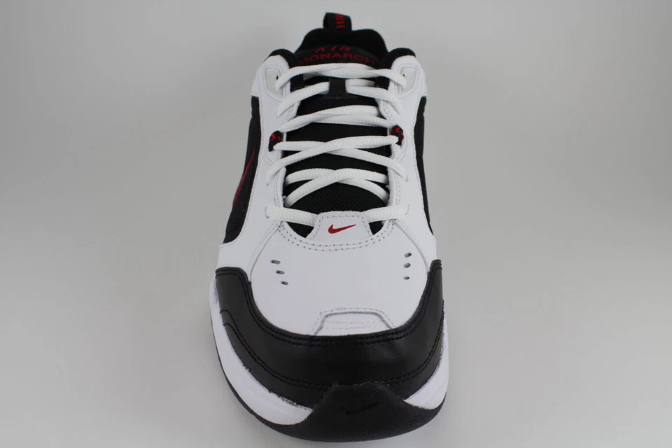 NIKE AIR MONARCH IV 4 EXTRA WIDE 4E EEEE WHITE/BLACK/RED CROSS TRAINER MEN SIZES - Image 3 of 4
