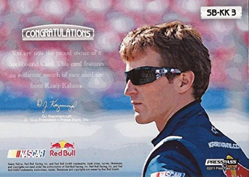 AUTOGRAPHED Kasey Kahne 2011 Press Pass Racing Eclipse SPELLBOUND (Letter H) Rac - Picture 2 of 2