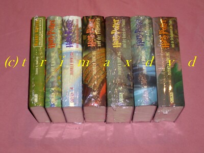 IN FOLIE eingeschweißt Harry Potter Band 1-7 komplett Büchersammlung Band 1-7