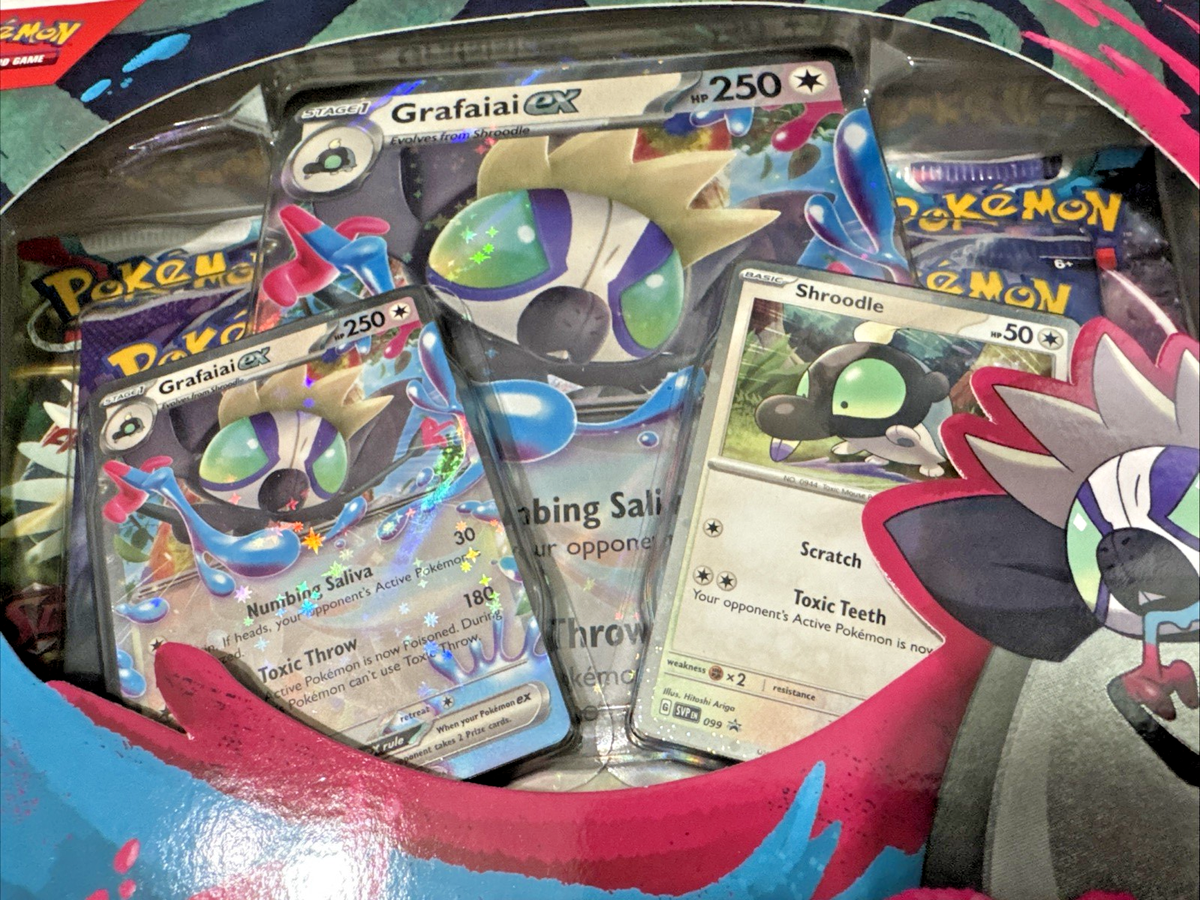 Pokmon TCG GRAFAIAI ex Box Factory Sealed ! | eBay
