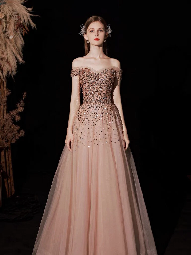 Cocktail hotsell gown gold