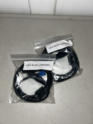 LEA Professional Female XLR LEA XLRF-LRMONO Cable 2 Pack LR MONO XLRF #5