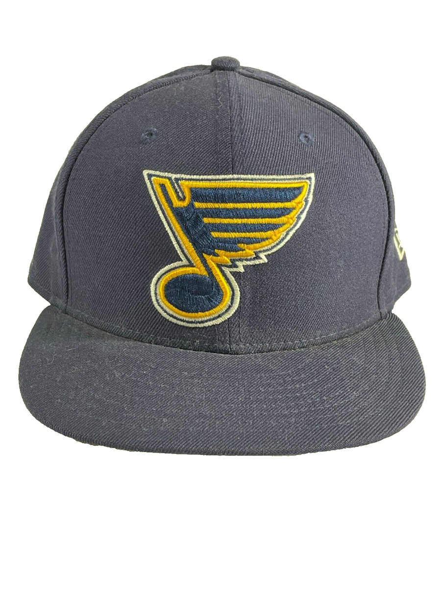 Casquette New Era NHL St. Louis Blues – Velours Côtelé Bleu – Taille 7 1/2 – Ajustée