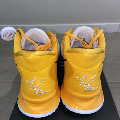 Nike Kyrie 7 'University Gold' Taxi Yellow Sneaker, Size 14.5 BNIB