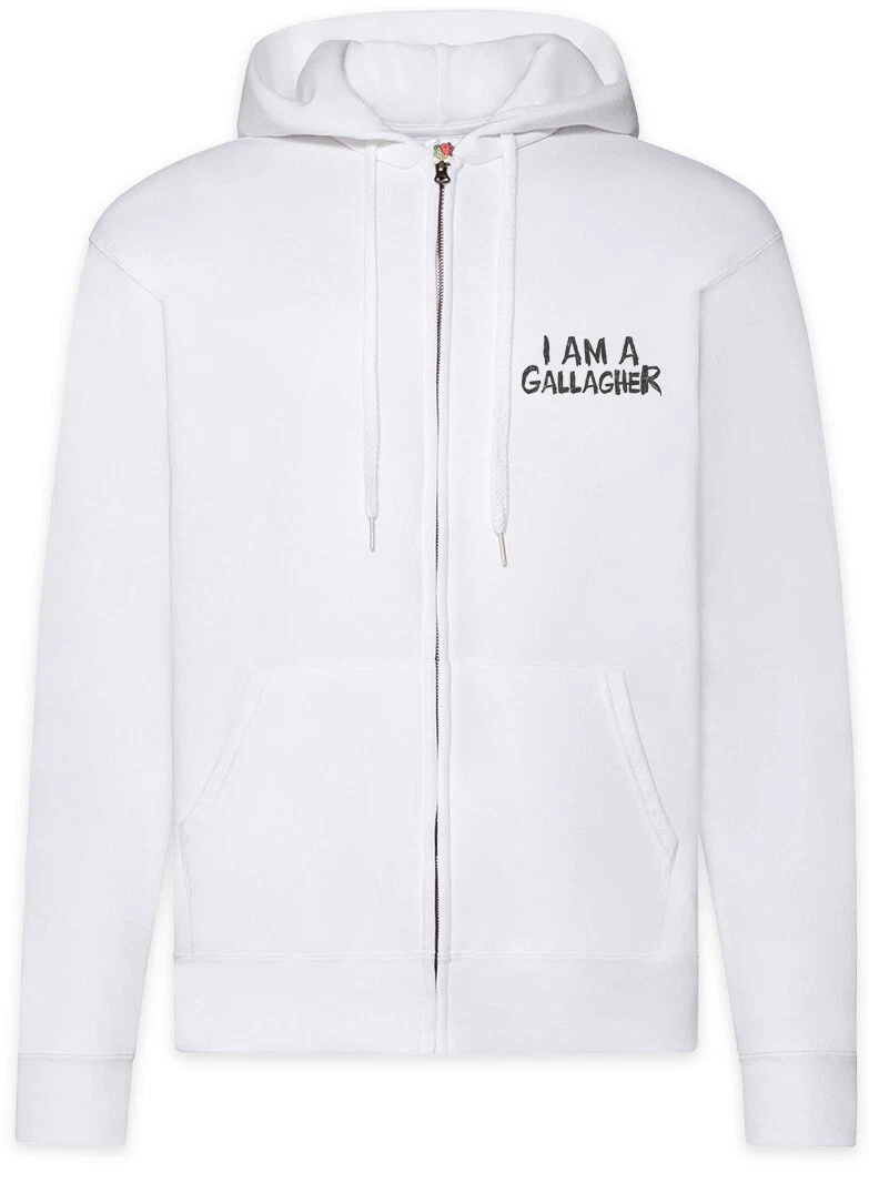 I Am A Gallagher Zipper Hoodie Ian Lip Frank Fiona Carl Gallagher Shameless Fun