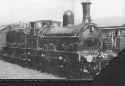 NORTH STAFFORDSHIRE RAILWAY  - 0-6-0 LOCO  NO.87  - VINTAGE IMAGE  - # L6635