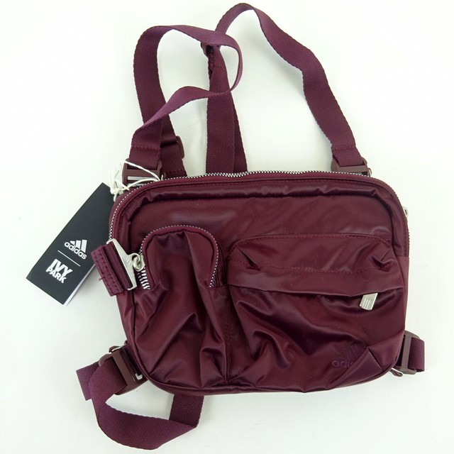 IVY PARK ADIDAS New w/Tags Harness Bag - Maroon GK7382 | eBay
