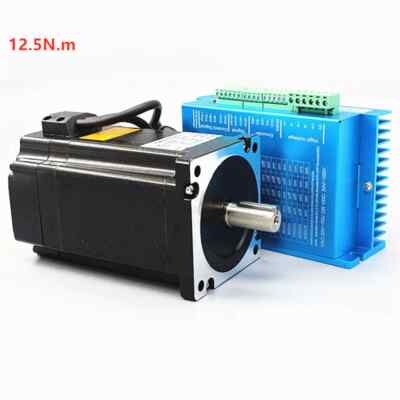 86 Closed Loop High Speed Stepper Servo Motor Kit with Encoder 8.5N.m + Driver