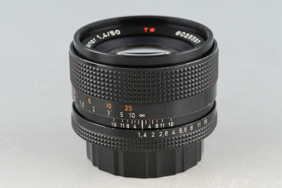 CONTAX コンタックス Planar 50 1.4 MMJ CONTAX Carl Zeiss Planar 50mm F/1.4 T* MMJ Standard MF Lens