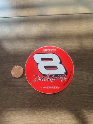 Nice 2001 Dale Earnhardt Jr #8 Sticker | eBay