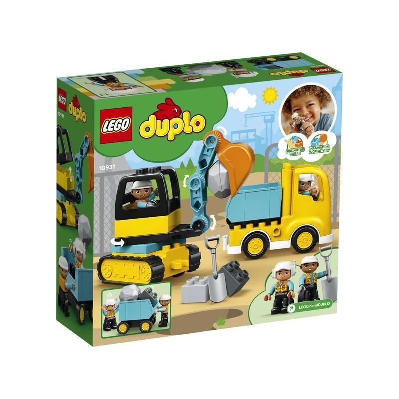 LEGO DUPLO Camion Scavatrice Cingoli 10931