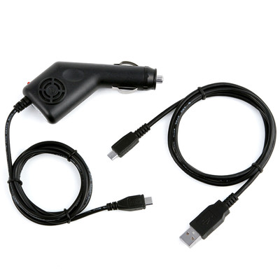 Car Charger Auto DC Power Adapter + USB Cord For TomTom GO 60 3D GO 60s 1FC6 GPS