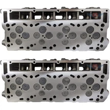 NEW FORD 6.0 POWERSTROKE CYLINDER HEADS (2) 20MM COMPLETE LOADED SET NO CORE!