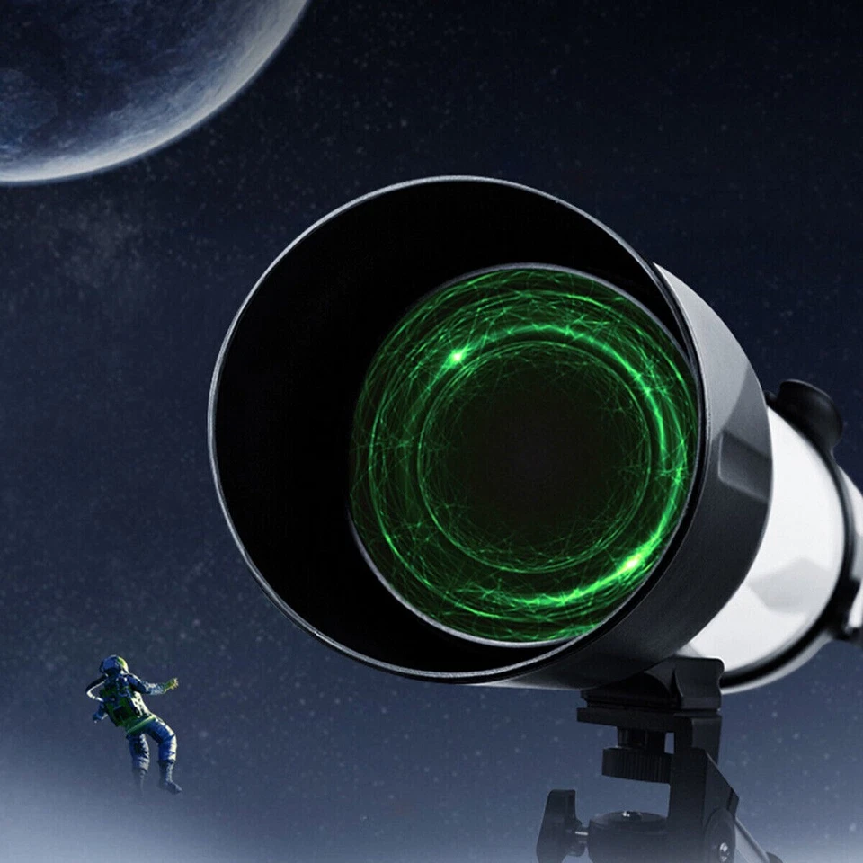 800x 90mm 90AZ F/9 Refractor Astronomical telescope with Phone adapter eyepiece - Image 4 of 4