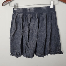 brandy melville charcoal grey lined skirt one size