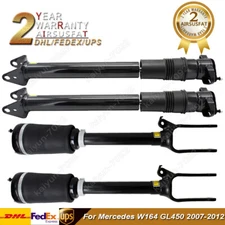 4x Front & Rear Air Suspension Shock Absorbers For Mercedes W164 GL450 2007-2012