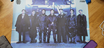 BTS PROOF Edition GROUP POSTER Album Official | eBay