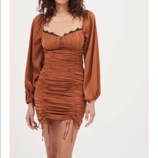 ASTR the Label Ruched Mini dress L