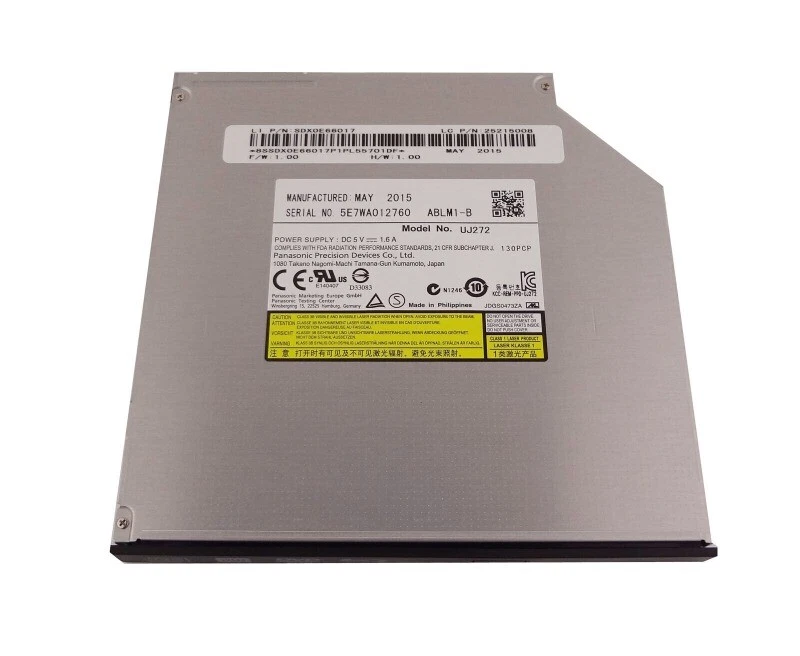 Lecteur CD-ROM SCSI Externe D2 Panasonic 24X (CD-R/CD-RW) – Vintage – Testé