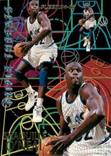 SHAQUILLE O'NEAL 1994-95 Fleer TRIPLE THREATS #7 Magic 