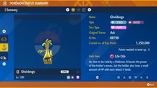 Gholdengo 6IVs Tera Type: Fairy Pok mon Scarlet and Violet
