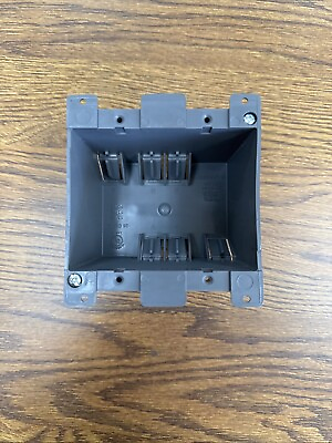 #ad LOT OF 15 GARDNER BENDER 25 cu in 2 Gang Old Work Electrical Switch Outlet Box $18.99