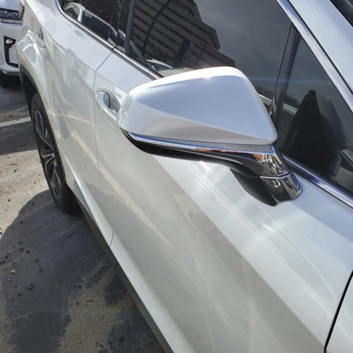 White Right Passenger Side Rearview Mirror Cap Cover For Lexus NX RX 2015-2021 - Picture 3 of 15