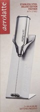 New Aerolatte Handheld Battery-Operated Milk Frother, Stainless Steel Stand