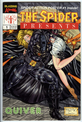 The Spider Presents 1 From 1994 By Blazing Adventure Gray Morrow Art With Poster