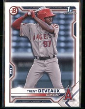 2021 Bowman Prospects #BP-94 Trent Deveaux