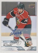 2018-19 Upper Deck CHL Auto Jared McIsaac #14 Auto u2v