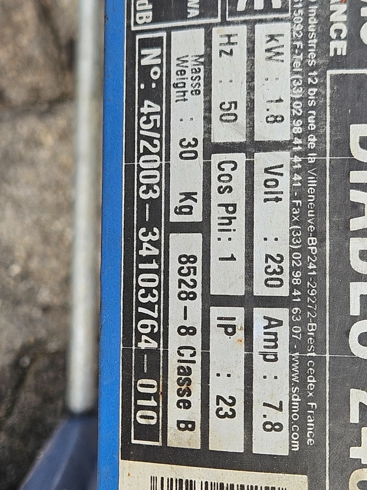 gebrauchtes benzin strom aggregat - Bild 2 von 2